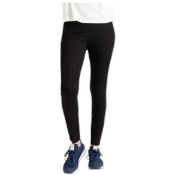 QUINCE Ultra Stretchy Ponte Skinny Pants in Black SZ M - Picture 2 of 10